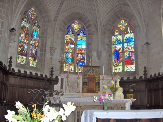 Intérieur église